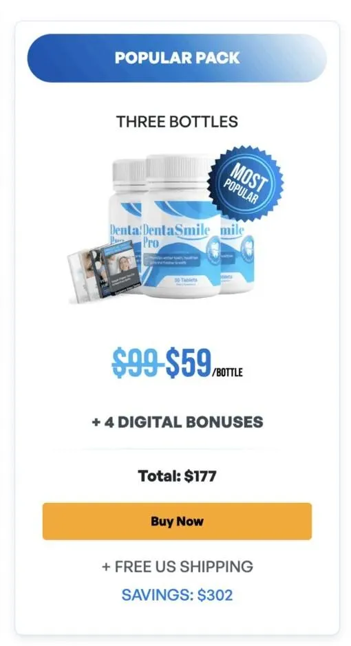 buy Denta Smile Pro  3 bottle